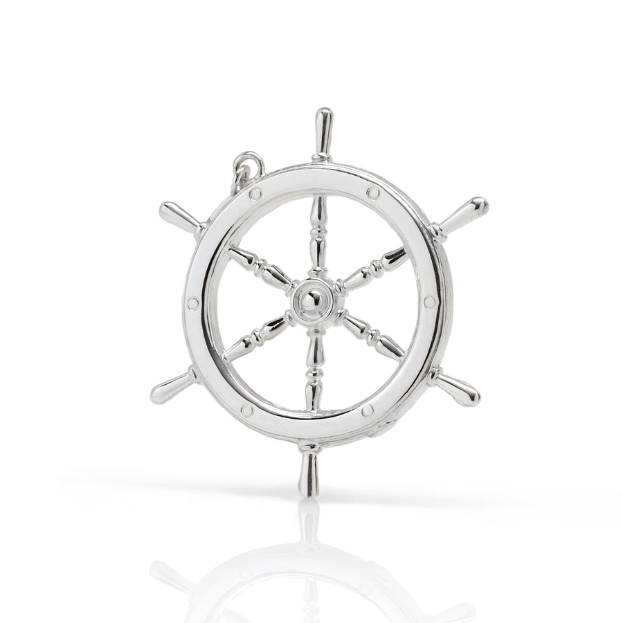 Ships Wheel Pendant